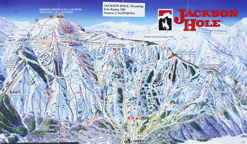 Jackson Hole Piste Maps And Ski Resort Map Powderbeds - vrogue.co